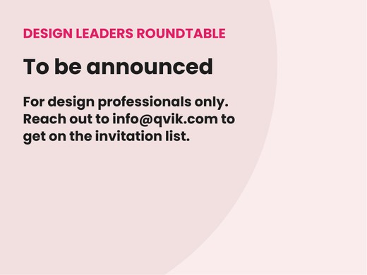 Design readers roundtable